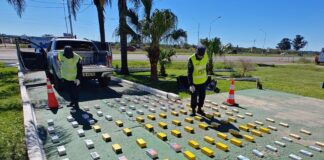 Secuestraron 133 celulares valuados en $90 millones en un operativo en Paso Cerrito. Foto: P.E.R.