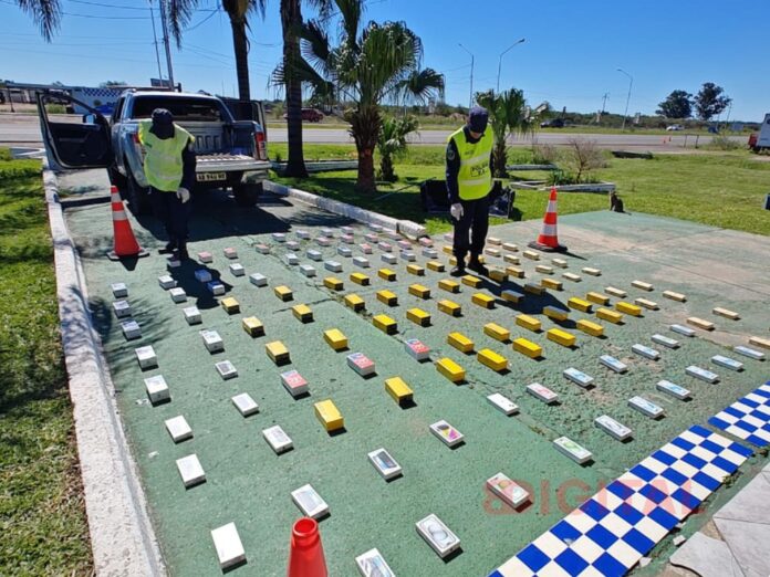 Secuestraron 133 celulares valuados en $90 millones en un operativo en Paso Cerrito. Foto: P.E.R.