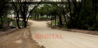 Avanza la obra histórica en Pueblo Brugo. Foto: Elochodigital