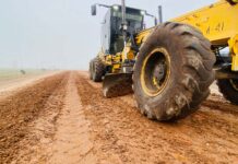 Avanzan las obras de enripiado en la ruta provincial N° 42 en Gualeguaychú