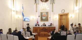 Sesión en el HCD de Paraná