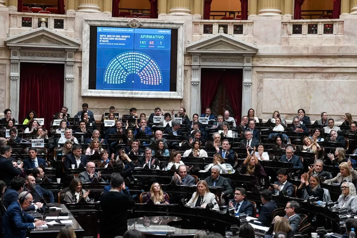 Sesión clave en la Cámara de Diputados.