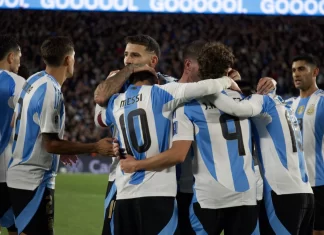 La Selección Argentina jugará dos amistosos en La Bombonera y ya analiza a sus rivales del Mundial 2026 Messi fue figura en el último partido. Foto: Argentina.