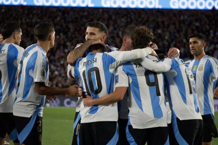 Messi fue figura en el último partido. Foto: Argentina.