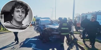 Fatal accidente en la Autovía 19. Foto: (Radio Eme).