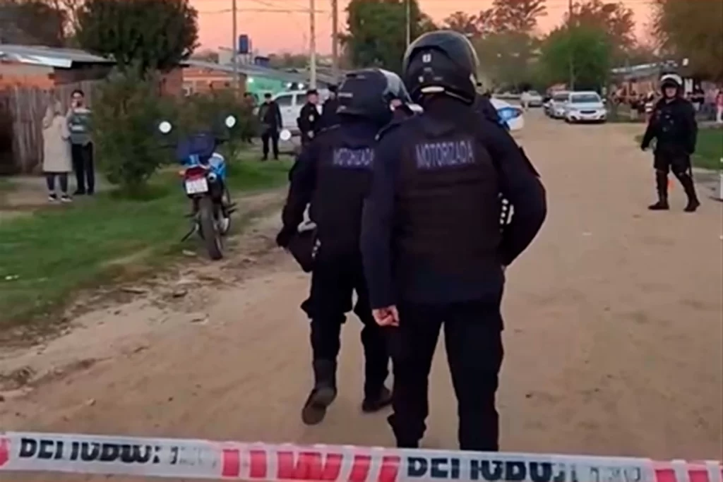 Crimen en Concordia tras una gresca. Foto: (Concordia Policiales).