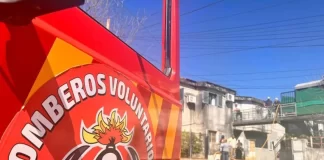 Imagen del incendio. Foto: R2820.