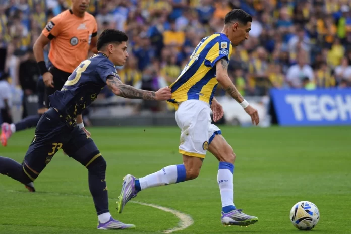 Con gol olímpico de Di María, Central y Boca igualaron. Con gol olímpico de Di María, Central y Boca igualaron.