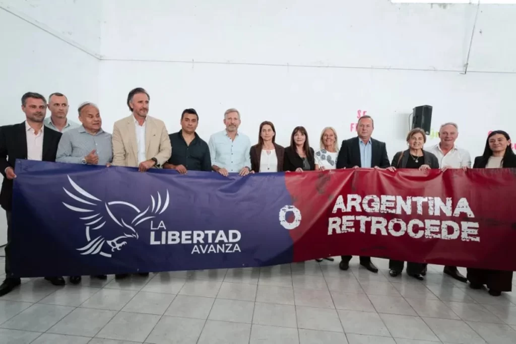 Alianza La Libertad Avanza. Foto: X oficial de Rogelio Frigerio.