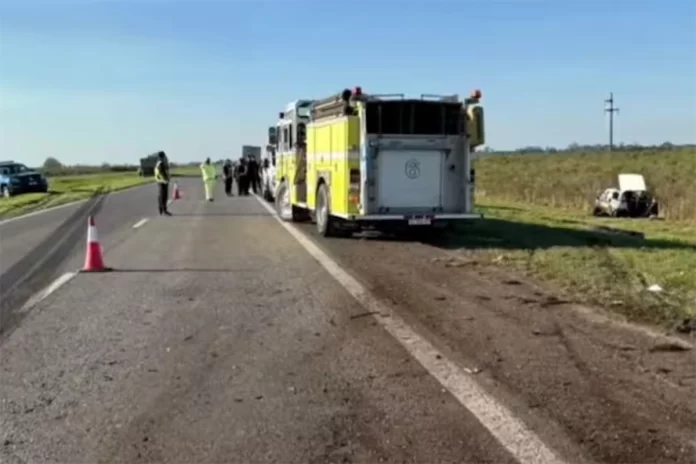 Fatal accidente en la autopista Rosario - Santa Fe Fatal accidente en la autopista Rosario - Santa Fe