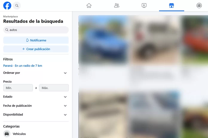 Varios de los autos robados eran vendidos en el Marketplace de Facebook