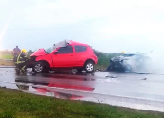 Accidente fatal sobre Ruta Provincial 16. Foto: R2820