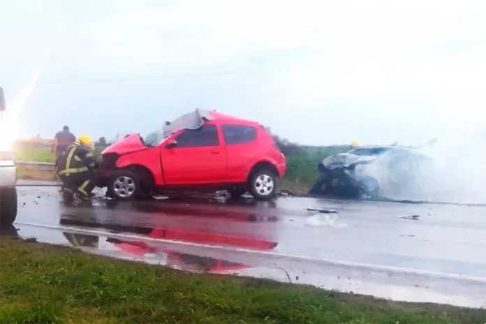 Accidente fatal sobre Ruta Provincial 16. Foto: R2820
