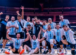 La Selección Argentina avanza en el mundial de Vóley