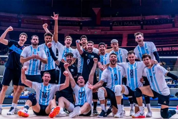 La Selección Argentina avanza en el mundial de Vóley