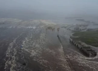 Existe alerta de tsunami. Foto: ABC.