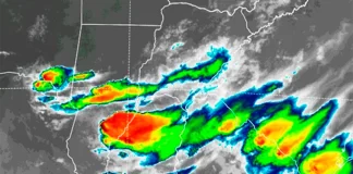 Alerta naranja por tormentas para Entre Ríos. Foto: SMN