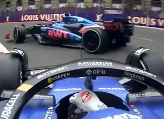 Video: el toque de Albon que arruinó la carrera de Franco Colapinto en Bakú