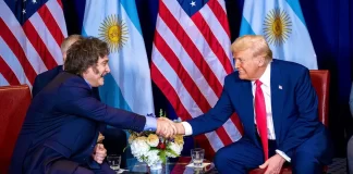 Javier Milei y Donald Trump. Foto: NA.
