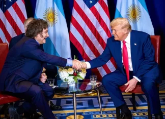 Javier Milei y Donald Trump. Foto: NA.