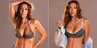 Floppy Tesouro lanzó su colección de microbikinis