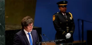 Javier Milei habla ante la asamblea de la ONU