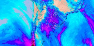 Pronóstico del tiempo en Entre Ríos: fuertes vientos, ciclogénesis y lluvias intensas para el fin de semana
