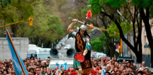 San Miguel Arcángel, patrono de Entre Ríos. Foto: Elonce