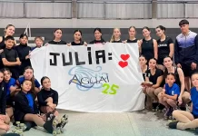El homenaje a Julia Tactagi. Foto: Aguaí Grupo Show.