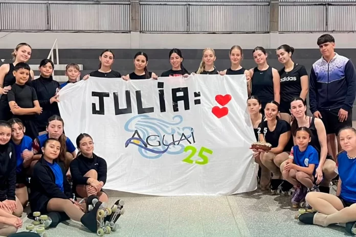 El homenaje a Julia Tactagi. Foto: Aguaí Grupo Show.