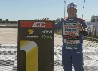 Werner ganó la serie más rápida y larga primero en la final. Foto: ACTC