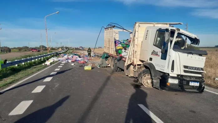 Tragedia en Ruta 18. Foto: Ahora Entre Ríos