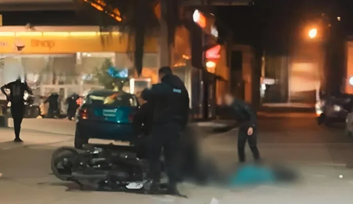 Tragedia vial en Victoria. Foto: Chikilín Albornoz.