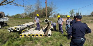 Enersa recuperó elementos robados