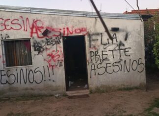 Concordia: incendiaron la casa de los imputados por el crimen de Jesica Bravo y hubo protestas en la comisaría Incendiaron la casa de los imputados por el crimen de Jesica Bravo.