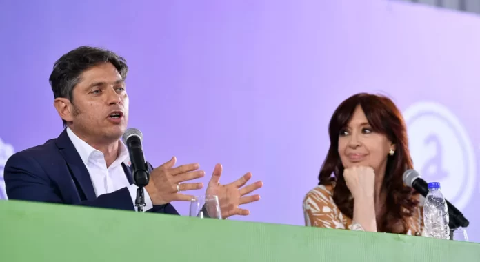 Axel Kicillof y Cristina Kirchner.