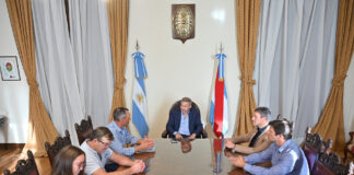Frigerio recibió a los organizadores de la Jornada de la Cadena Láctea de Entre Ríos