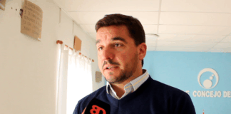 Graciano Sieber, integrante del bloque Juntos por Colonia Avellaneda. Foto: Elochodigital.