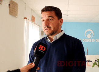 Graciano Sieber, integrante del bloque Juntos por Colonia Avellaneda. Foto: Elochodigital.