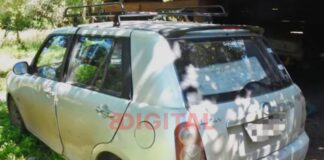 Hallaron en Uruguay el auto de Laurta. Foto: Elochodigital.