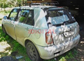 Hallaron en Uruguay el auto de Laurta. Foto: Elochodigital.