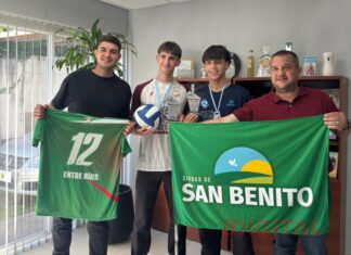 San Benito reconoció a jóvenes deportistas destacados de vóley San Benito reconoció a jóvenes deportistas destacados de vóley