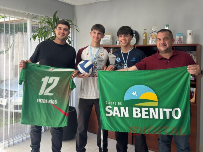 San Benito reconoció a jóvenes deportistas destacados de vóley San Benito reconoció a jóvenes deportistas destacados de vóley