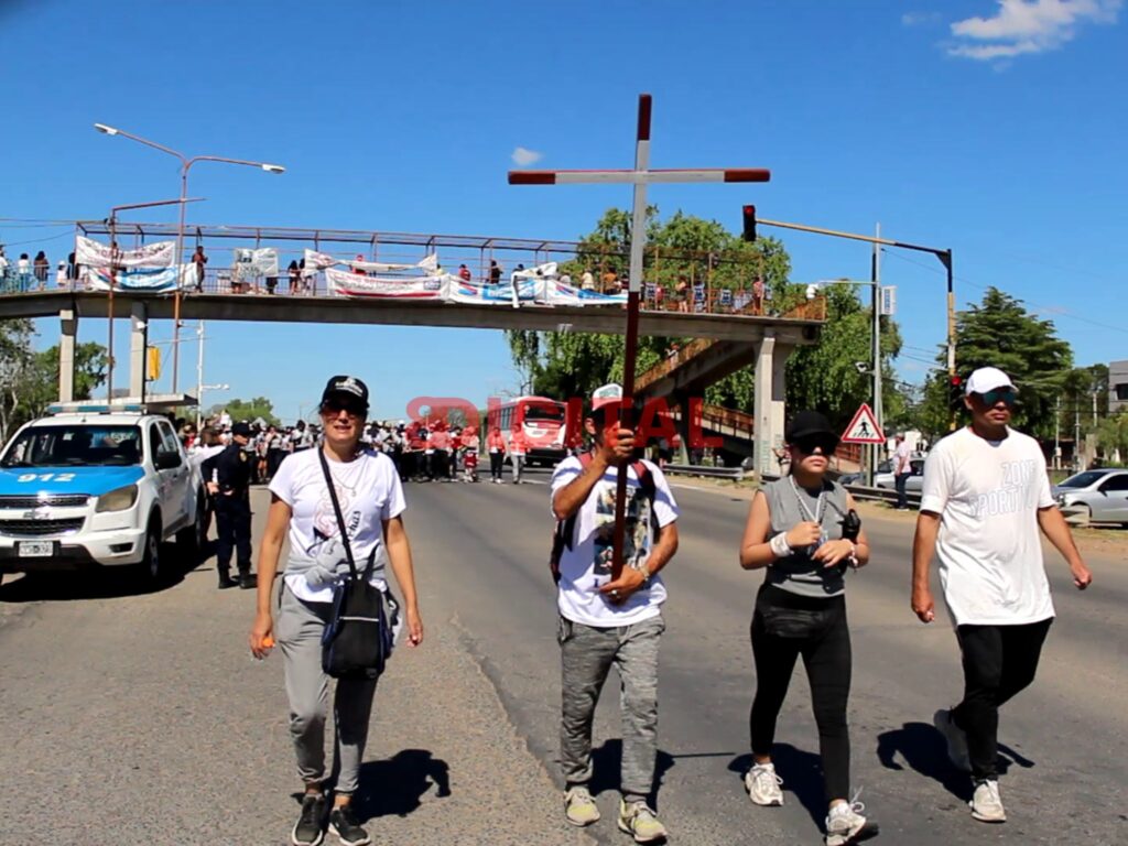 Peregrinación Hasenkamp–Paraná. Foto: Elochodigital.