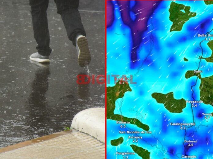 Regresan las lluvias al país esta semana. Foto: Elochodigital/SMN.