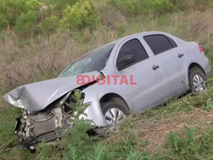 Accidente sobre Acceso Norte a Paraná. Foto: Elonce