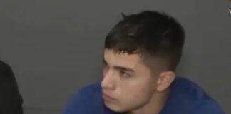 Prisión preventiva para Emiliano Strack, acusado de apuñalar al presunto autor del homicidio de Jazmín González. Foto: Canal 9 Litoral.
