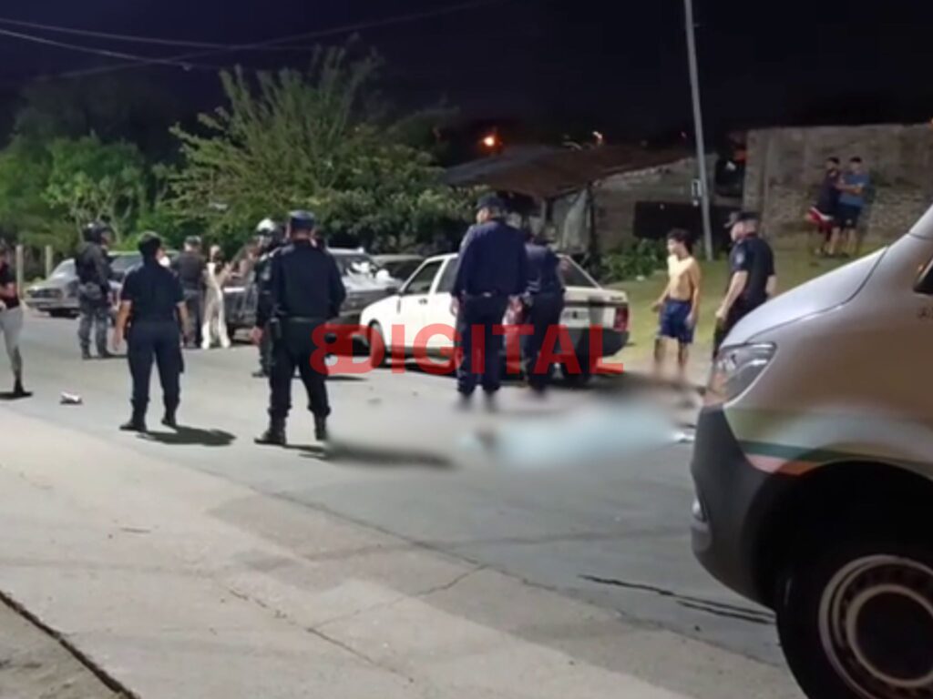 Fatal accidente en Paraná. Foto: Reporte 100.7