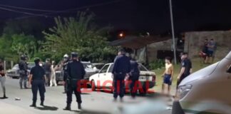 Fatal accidente en Paraná. Foto: Reporte 100.7