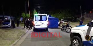Accidente fatal en Paraná. Foto: Reporte 100.7
